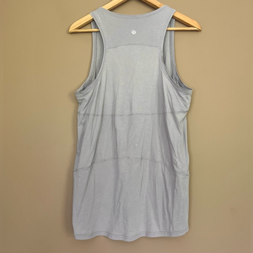 {Lululemon} Back In Action Tank in Lavender Grey - Picture 5 of 8